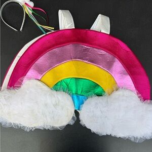 Pottery Barn Kids Girls Size 4 - 6 Rainbow Costume